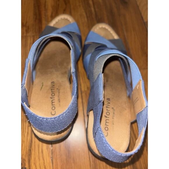 Comfortiva Women’s 7 Farrow sandals New - Picture 12 of 13